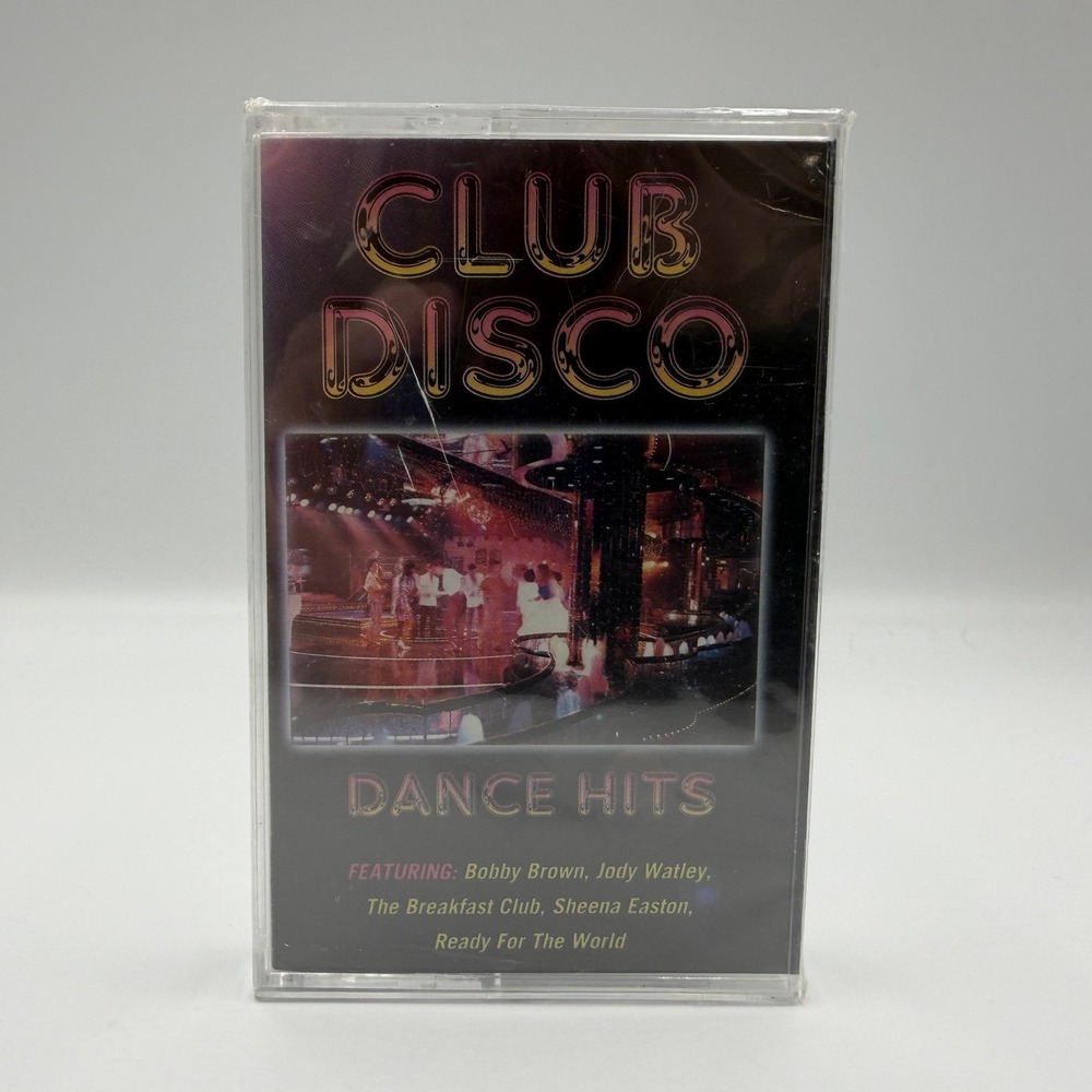 Club Disco Dance Hits Cassette Tape Bobby Brown Jody Watley MCA NEW SEALED